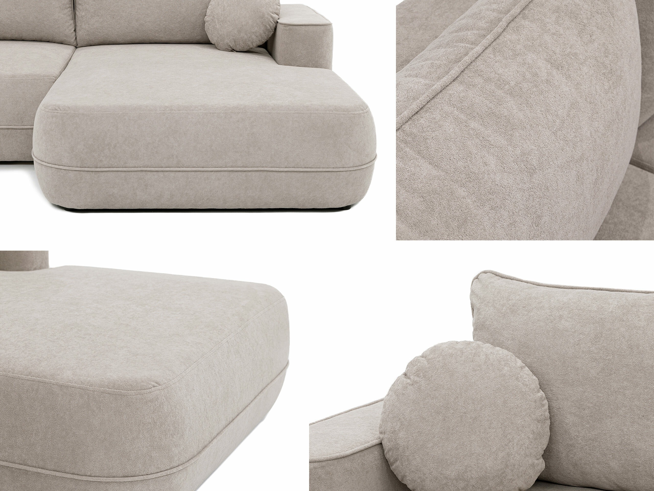 Sofá de canto Magal (Velo 623)