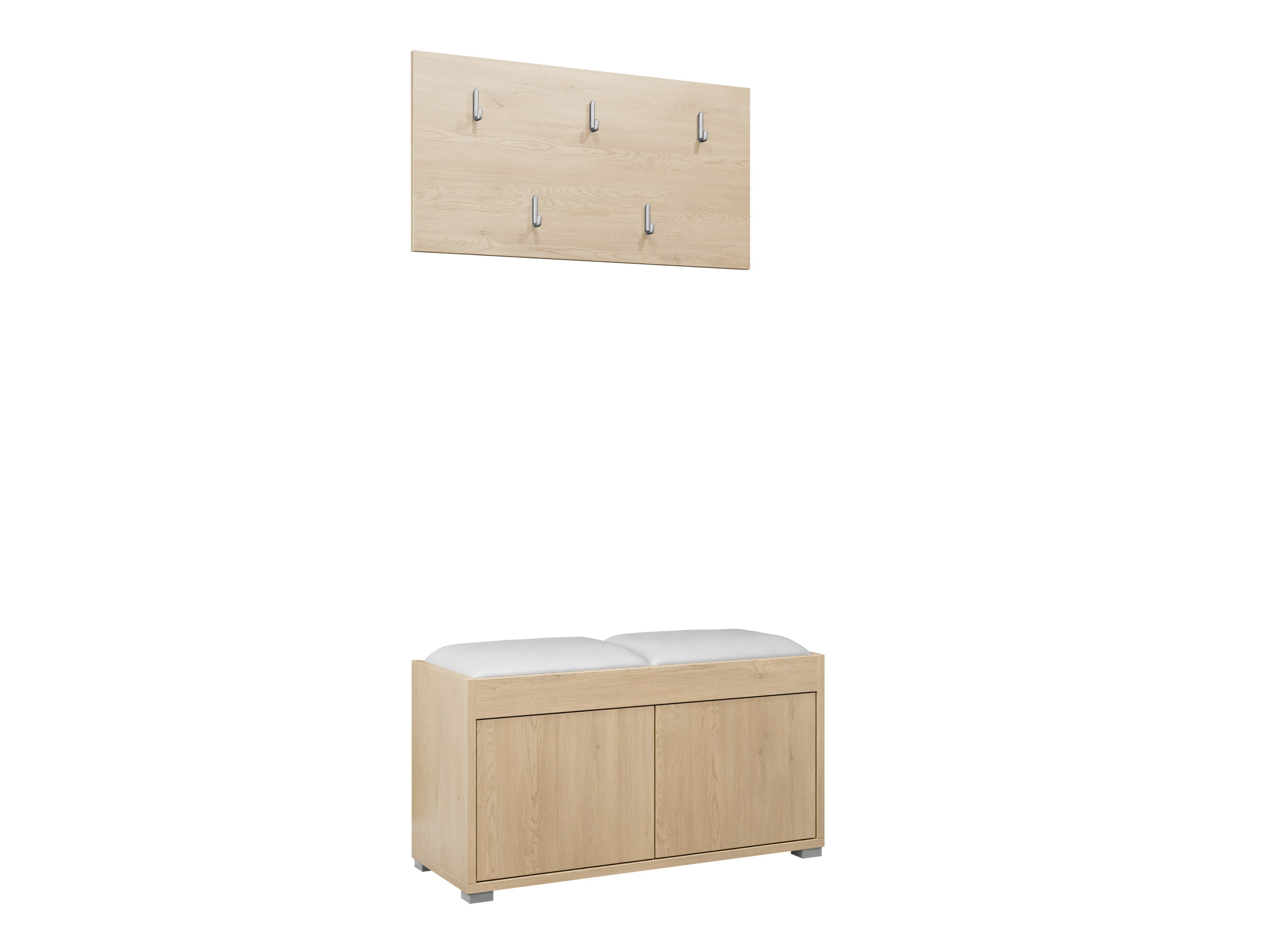 Conjunto para corredor Comfivo Fersoe 117 (Carvalho)