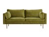 Sofá Dallas 101 (Verde + Dourado)