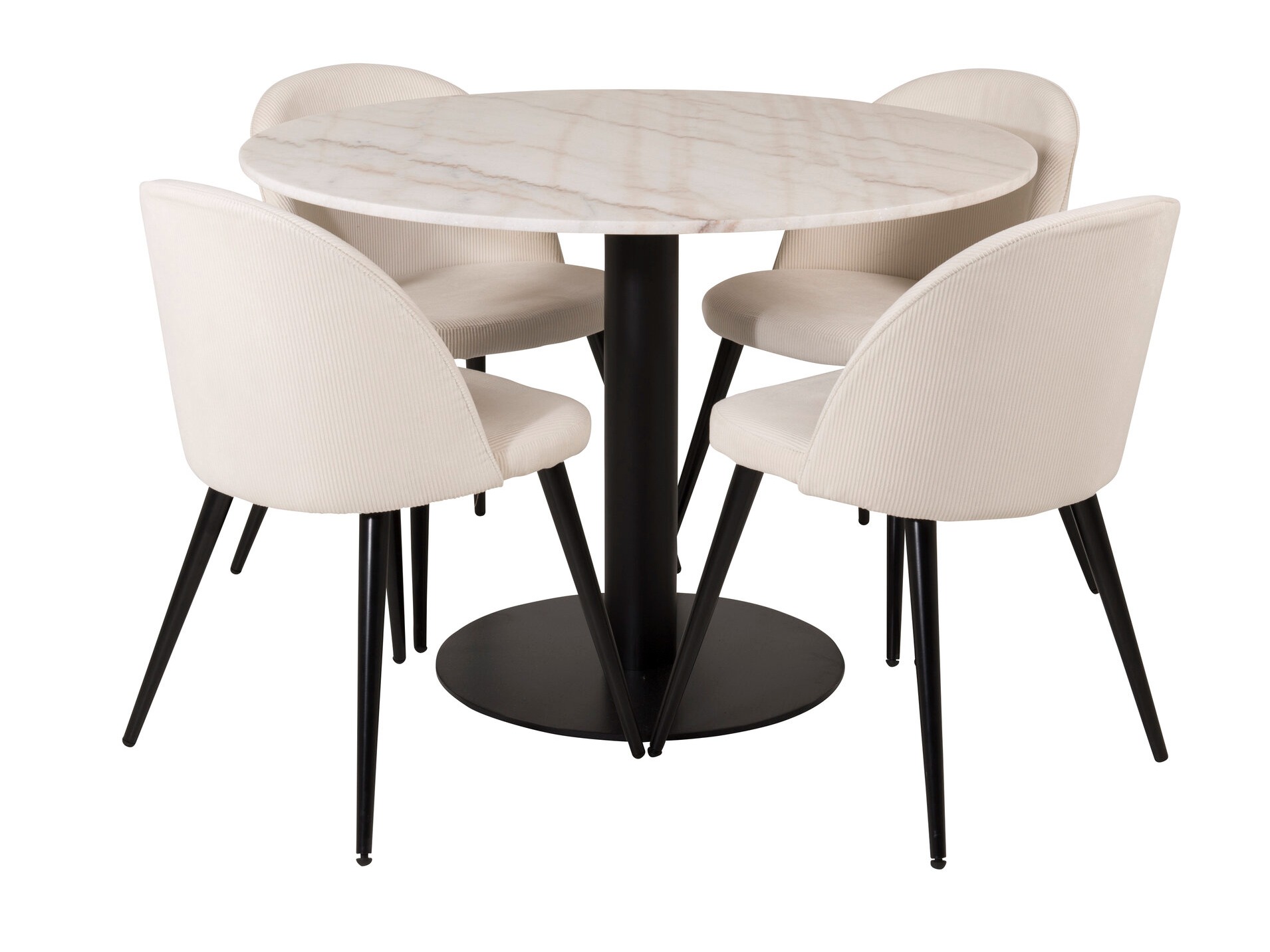 Conjunto para refeições Dallas 1297 (Bege + Preto)