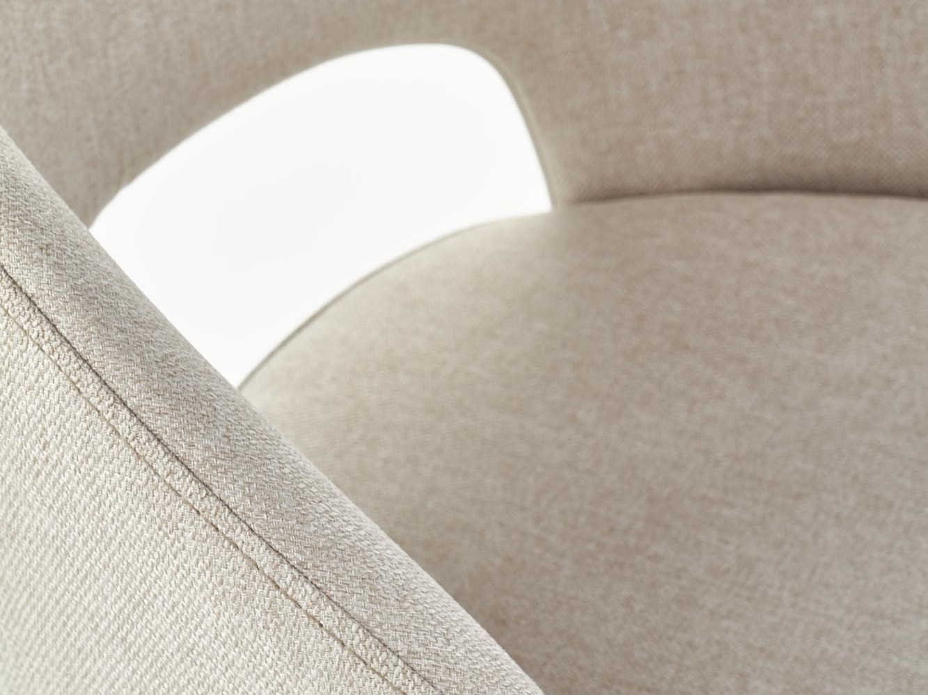 Cadeira Houston Virtus (Bege + Preto)