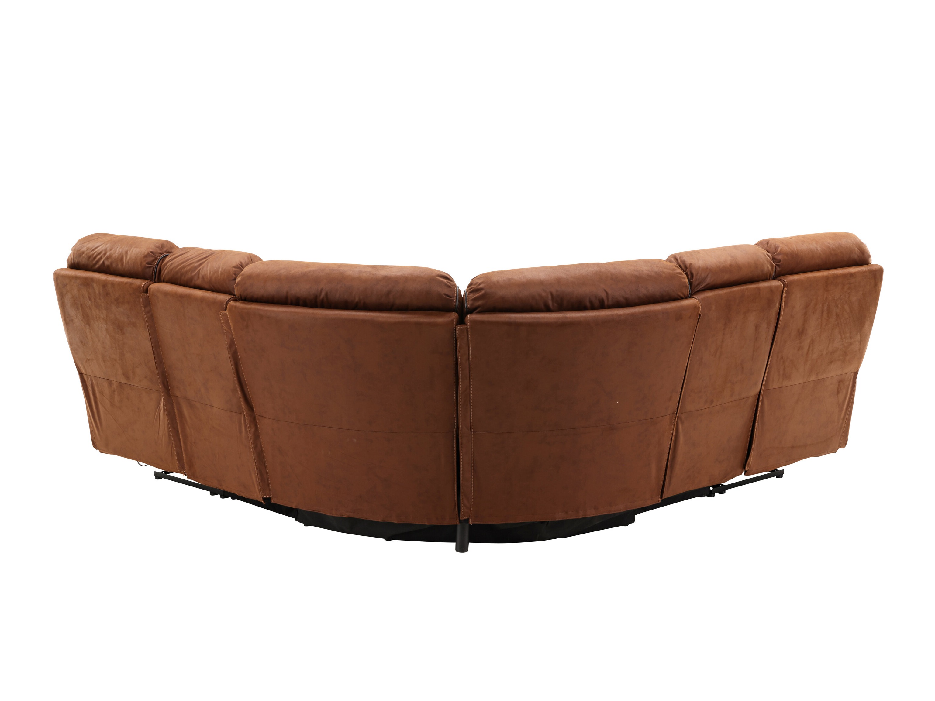 Reclinável de ângulo suave Dallas 4723 (Castanho)