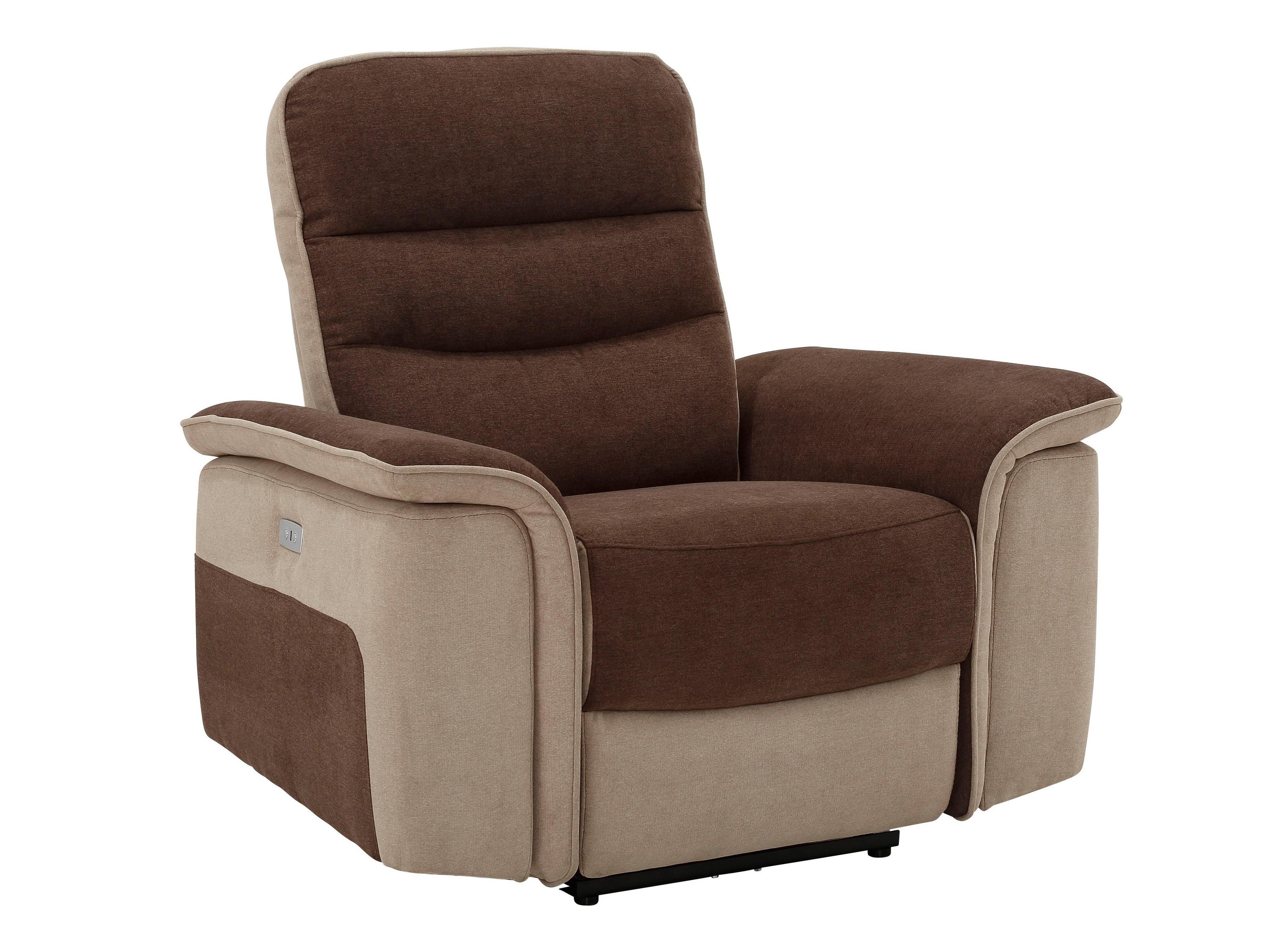 Poltrona reclinável Denton 680 (Castanho + Bege)