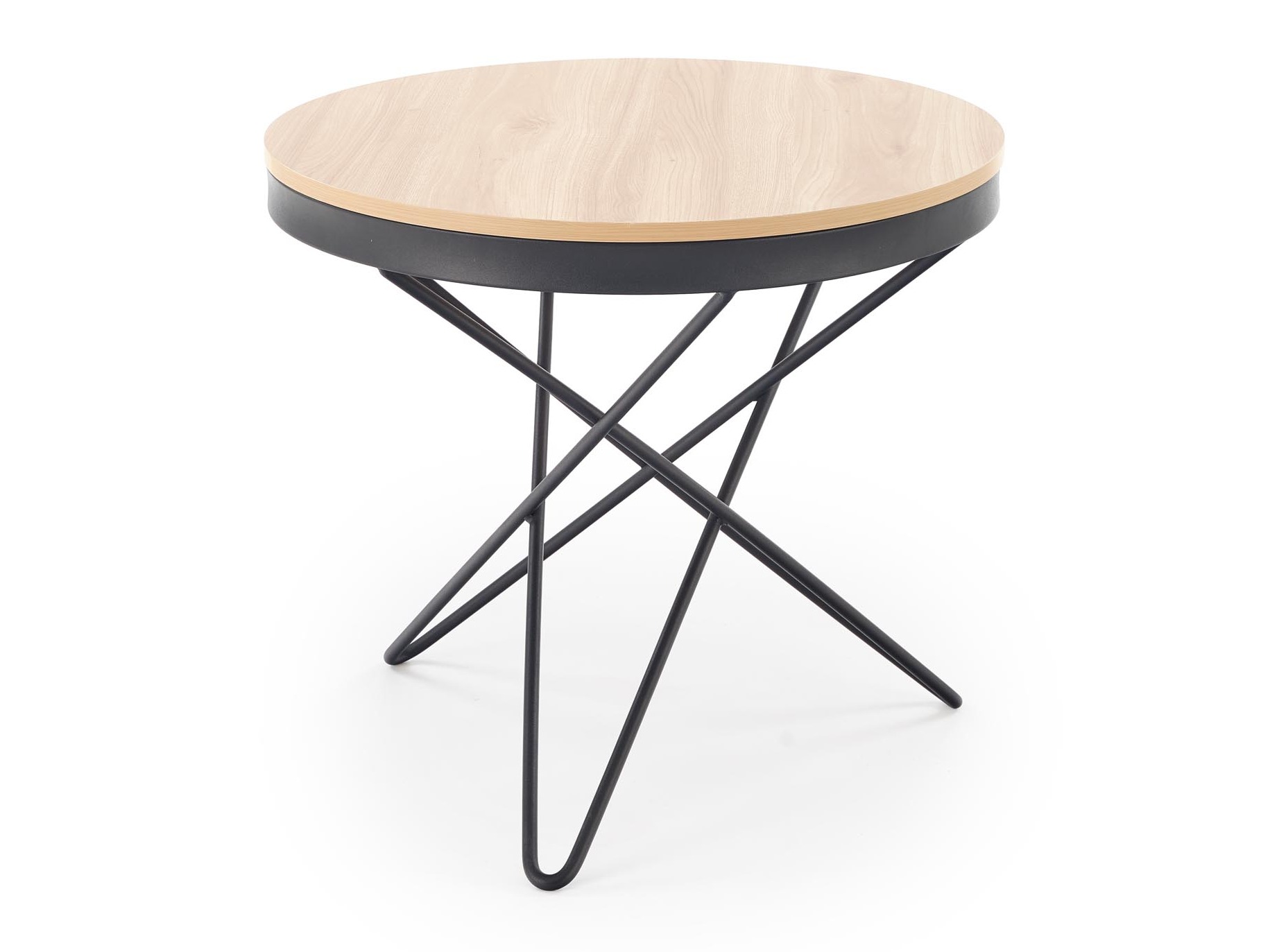 Mesa de centro Houston 2063 (Castanho claro + Preto)