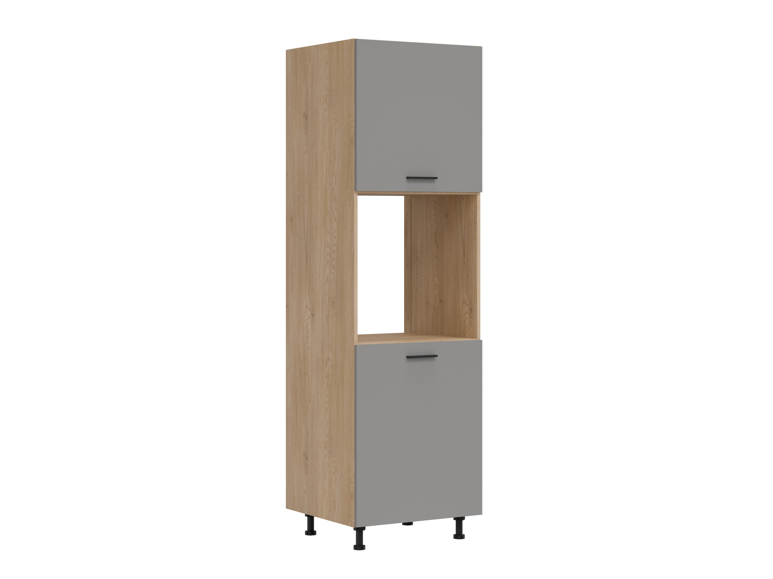 Armário modular para eletrodomésticos de encastrar Ati Grey 113
