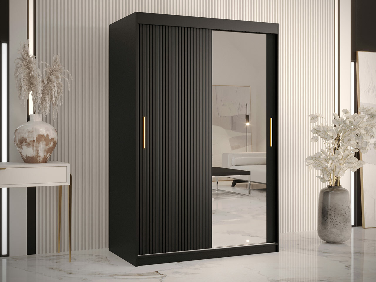 Roupeiro Hartford 401 (Preto)