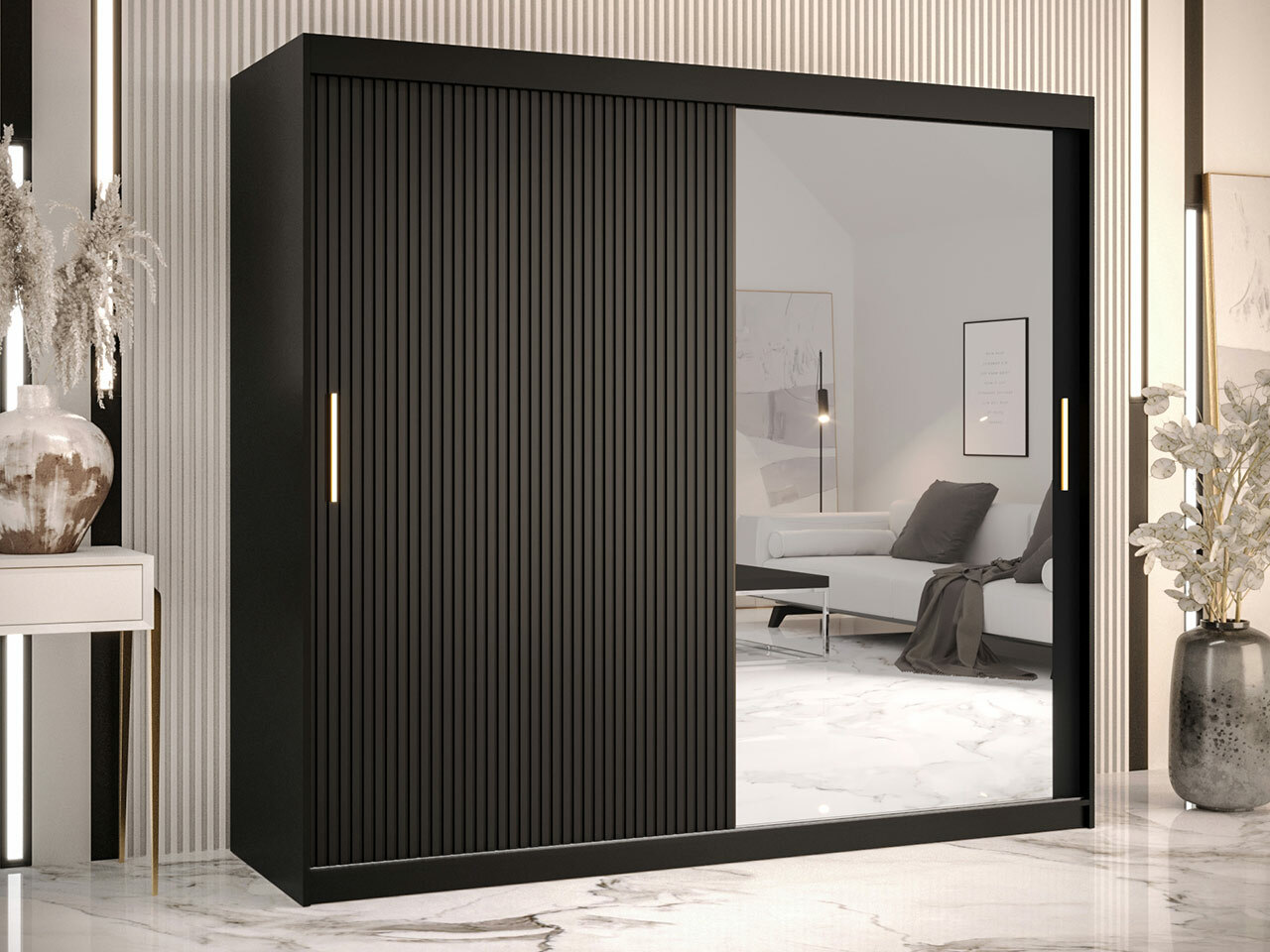 Roupeiro Hartford 403 (Preto)