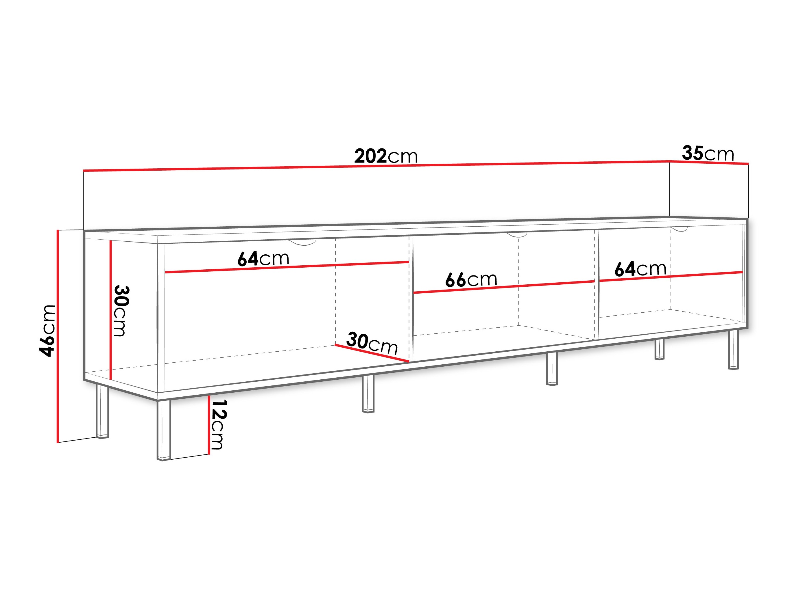 Móvel de TV Comfivo Elblare I
