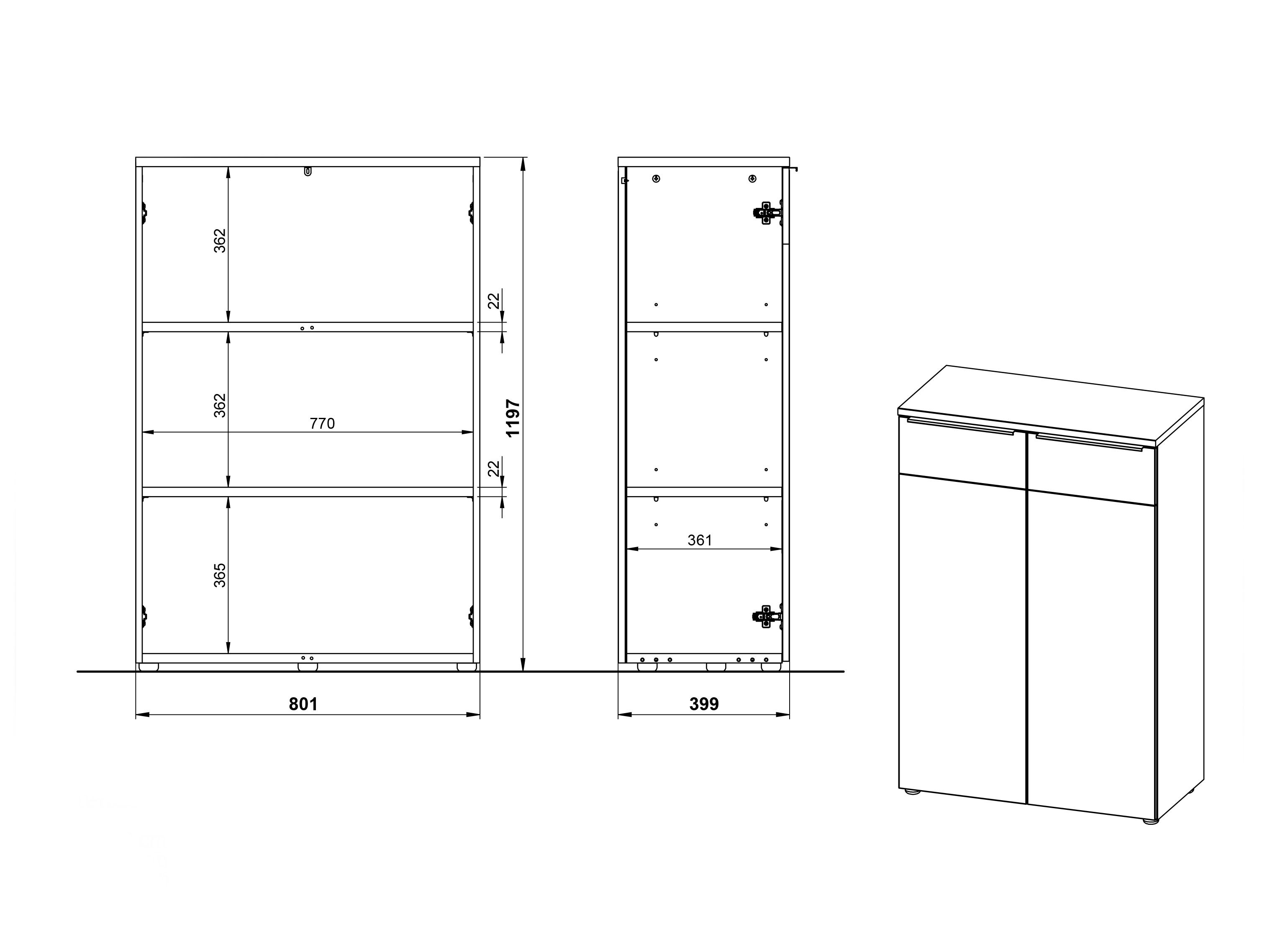 Aparador Elbcali 102