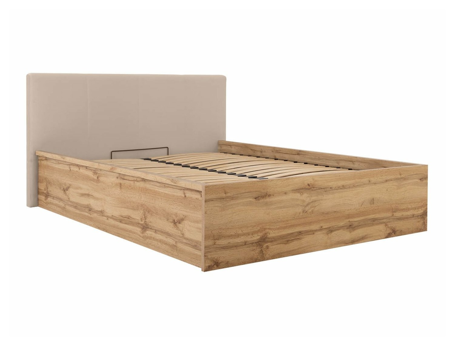 Cama Livevaro 123 (Carvalho wotan + Bege)