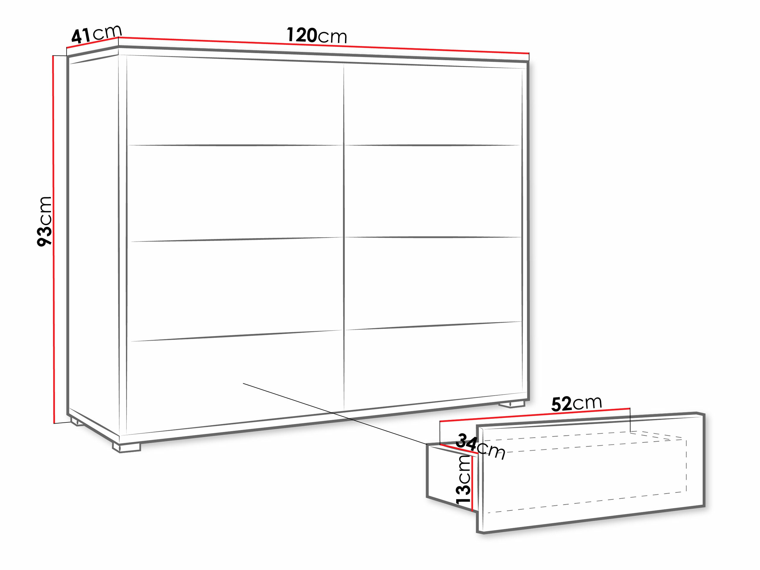 Cómoda Comfivo Tutela III (Caxemira)