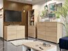 Conjunto para sala de estar Comfivo Fersoe 107 (Carvalho)