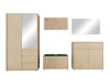 Conjunto para corredor Comfivo Fersoe 118 (Carvalho)