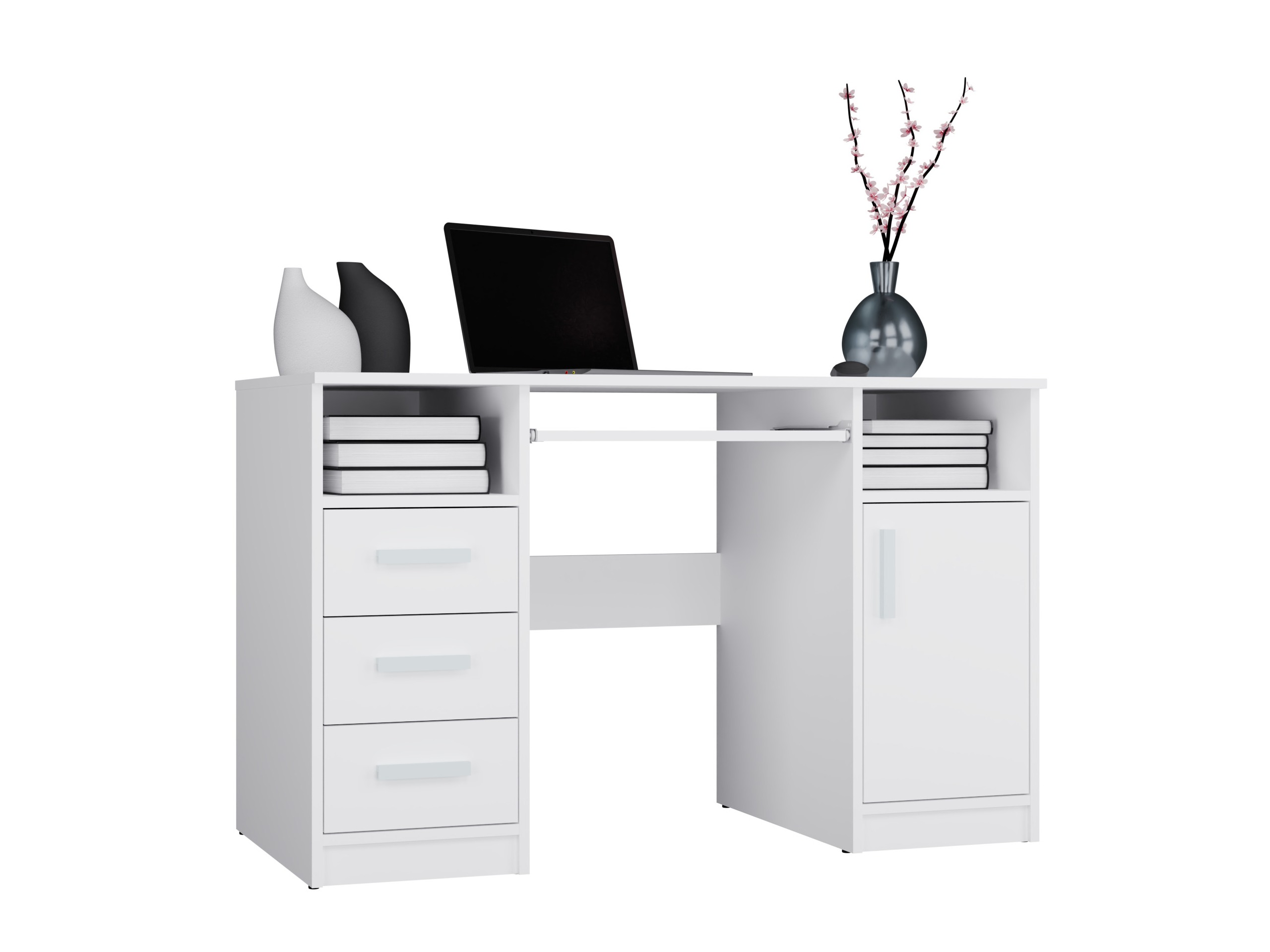 Mesa de escritório Mandeville 330 (Branco)