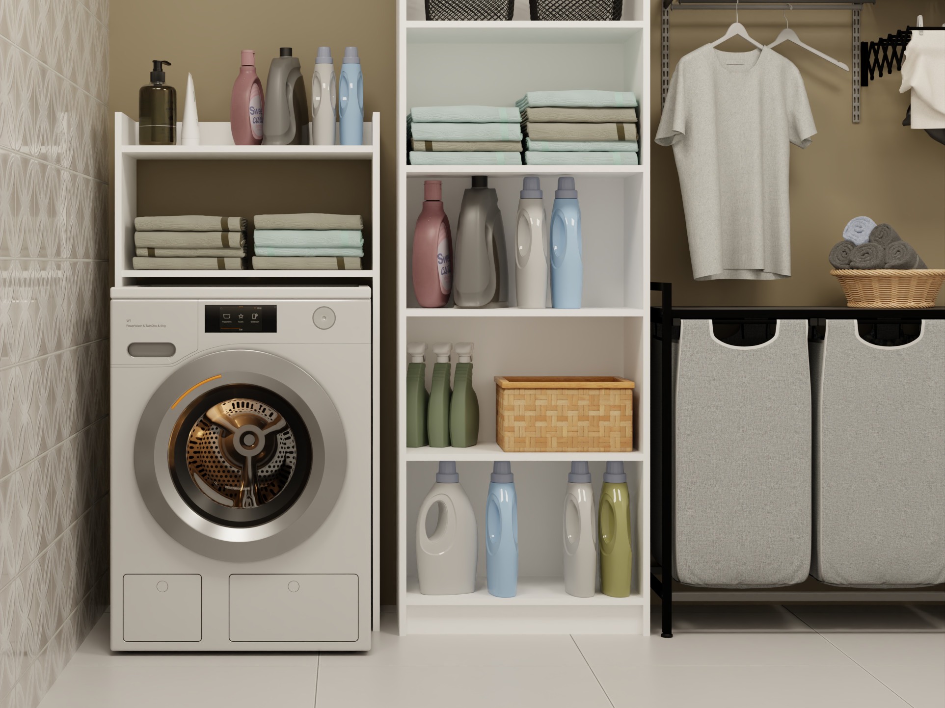 Prateleira para casa de banho Servou 103