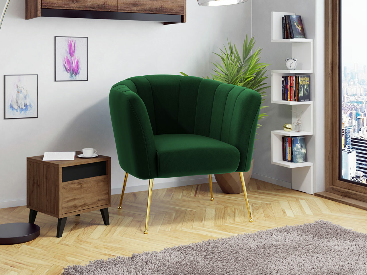 Poltrona Orem 112 (Magic Velvet 2225)