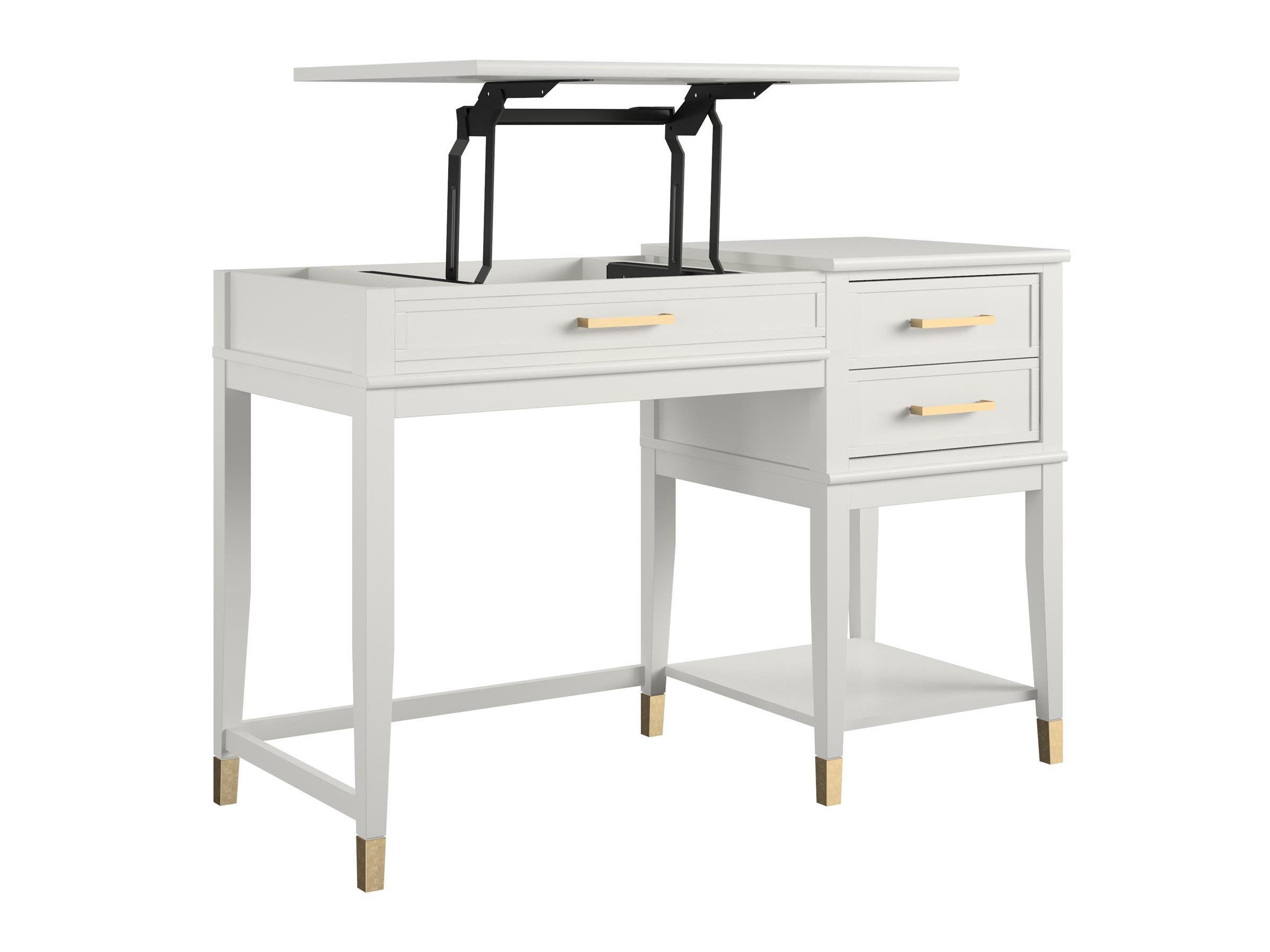 Mesa de escritório CosmoLiving by Cosmopolitan Belromu 102 (Branco)