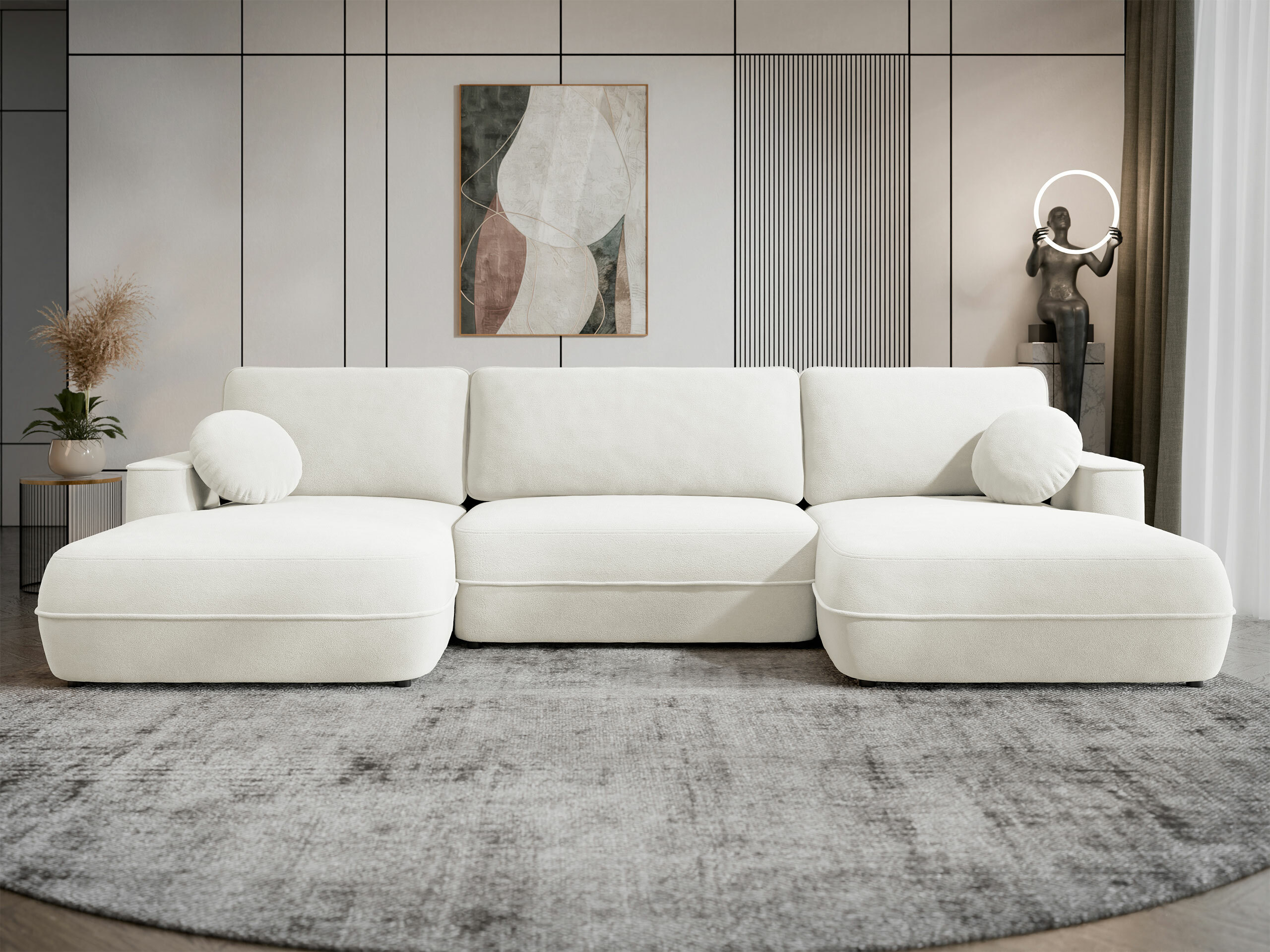 Sofá de canto Magal (Velo 621)