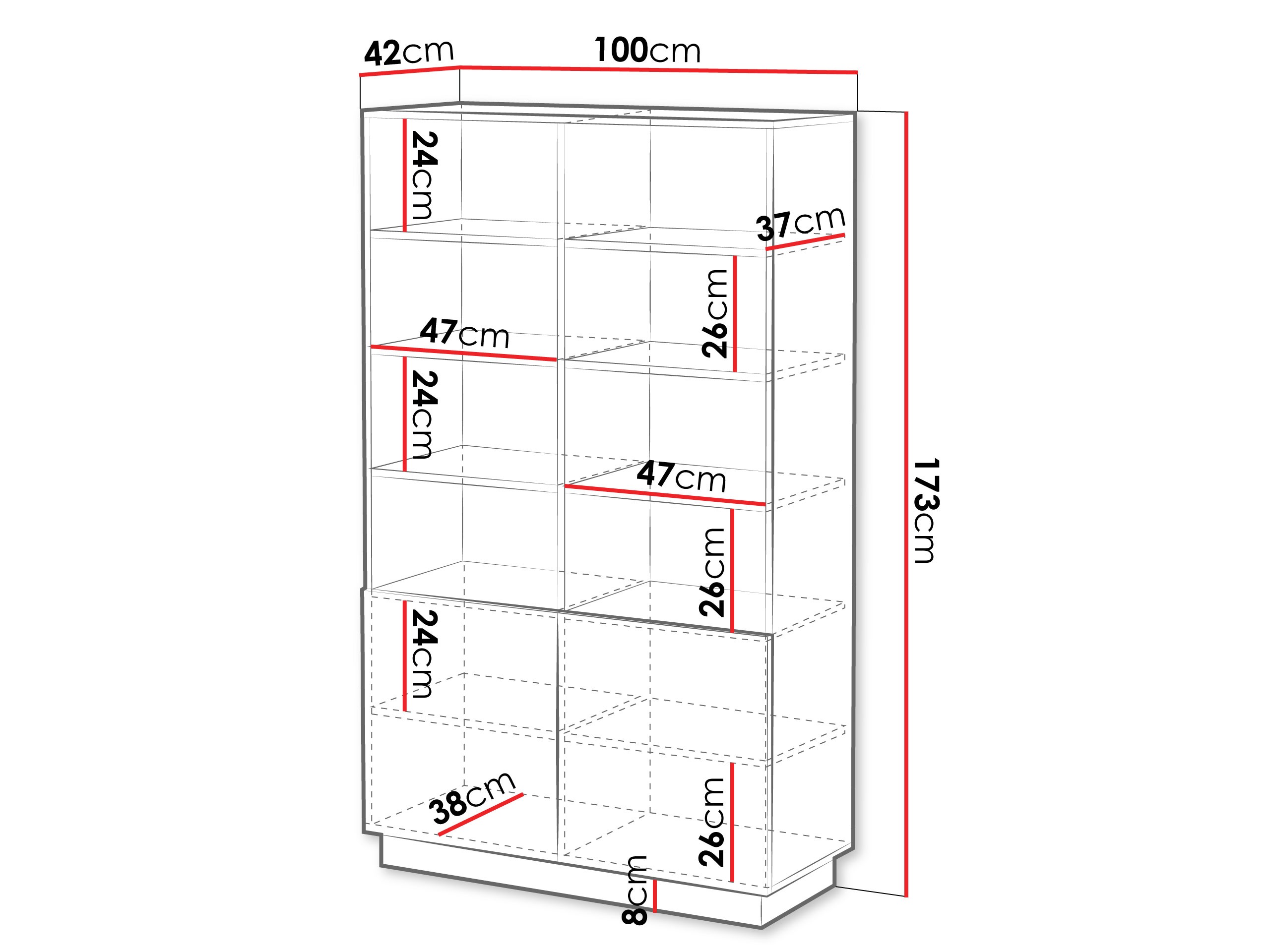 Estante Lingua (Branco)