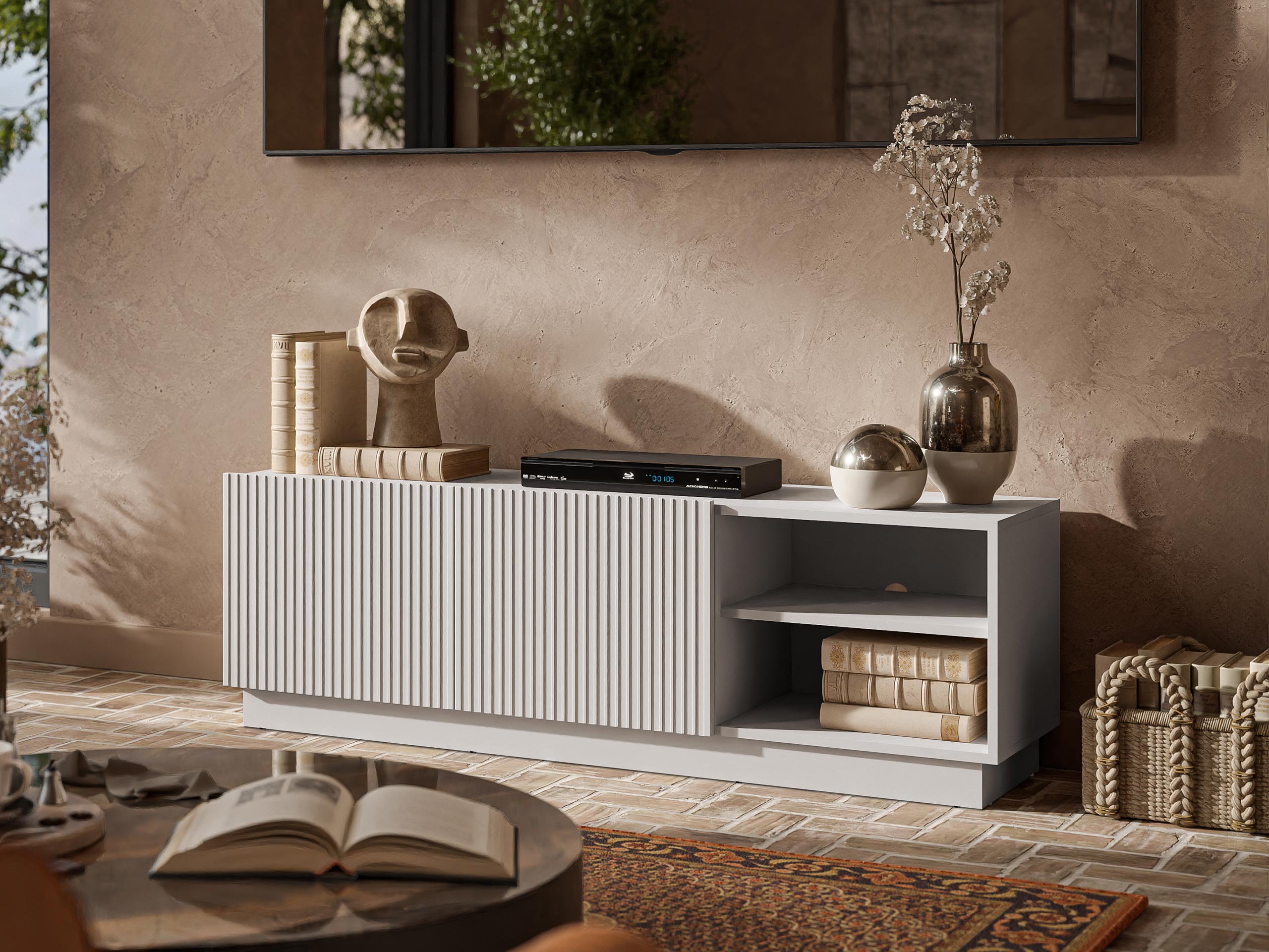 Móvel de TV Lusonu 103 (Caxemira)