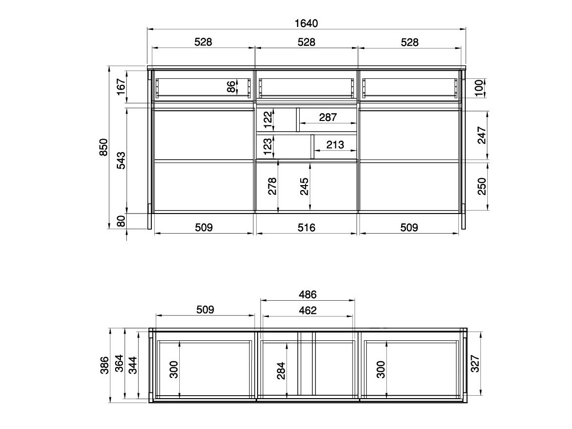 Conjunto de mobiliário Fermaru 114 (Verde empoeirado + Carvalho)