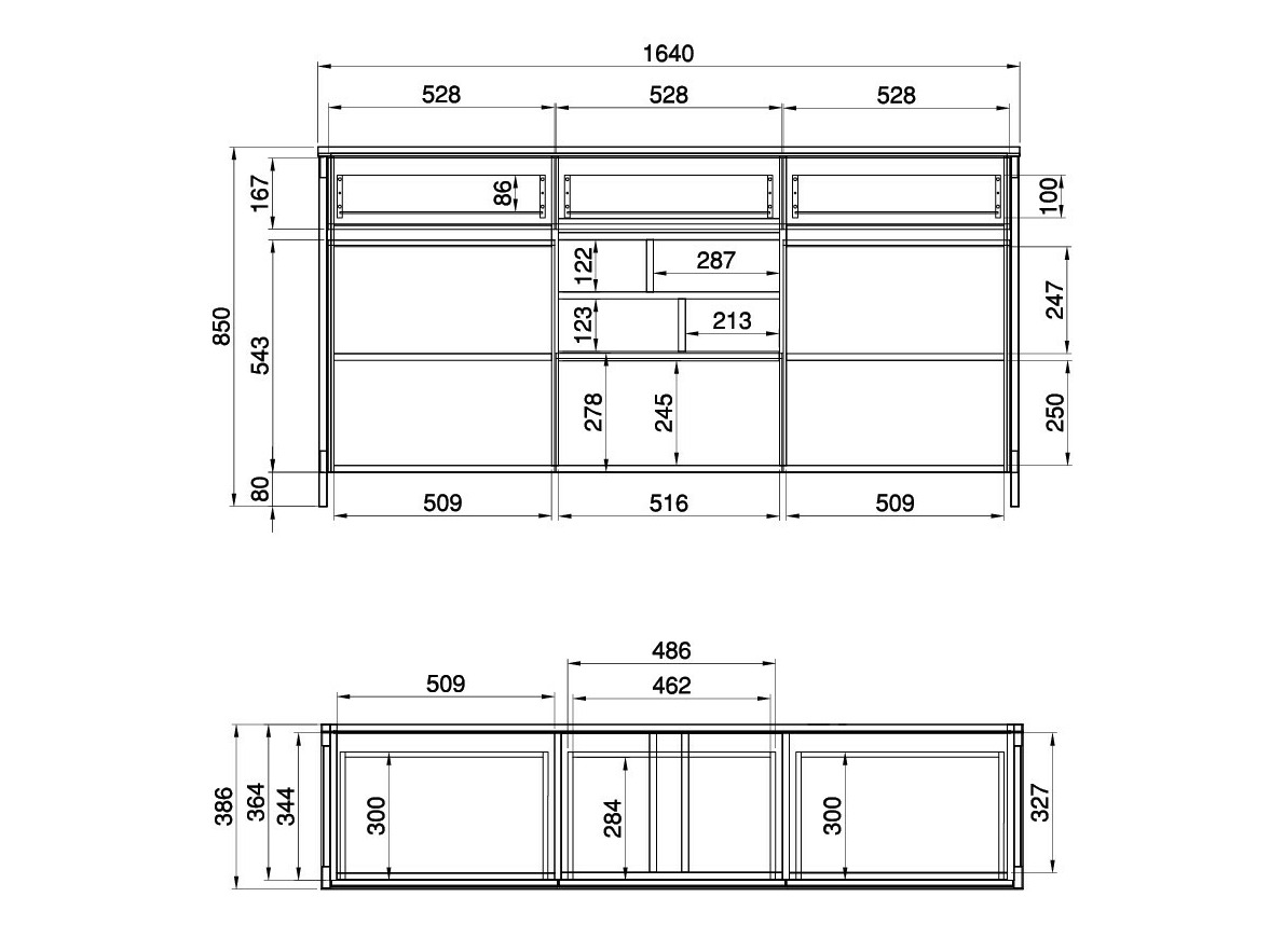 Conjunto para escritório em casa Fermaru 116 (Branco + Carvalho)