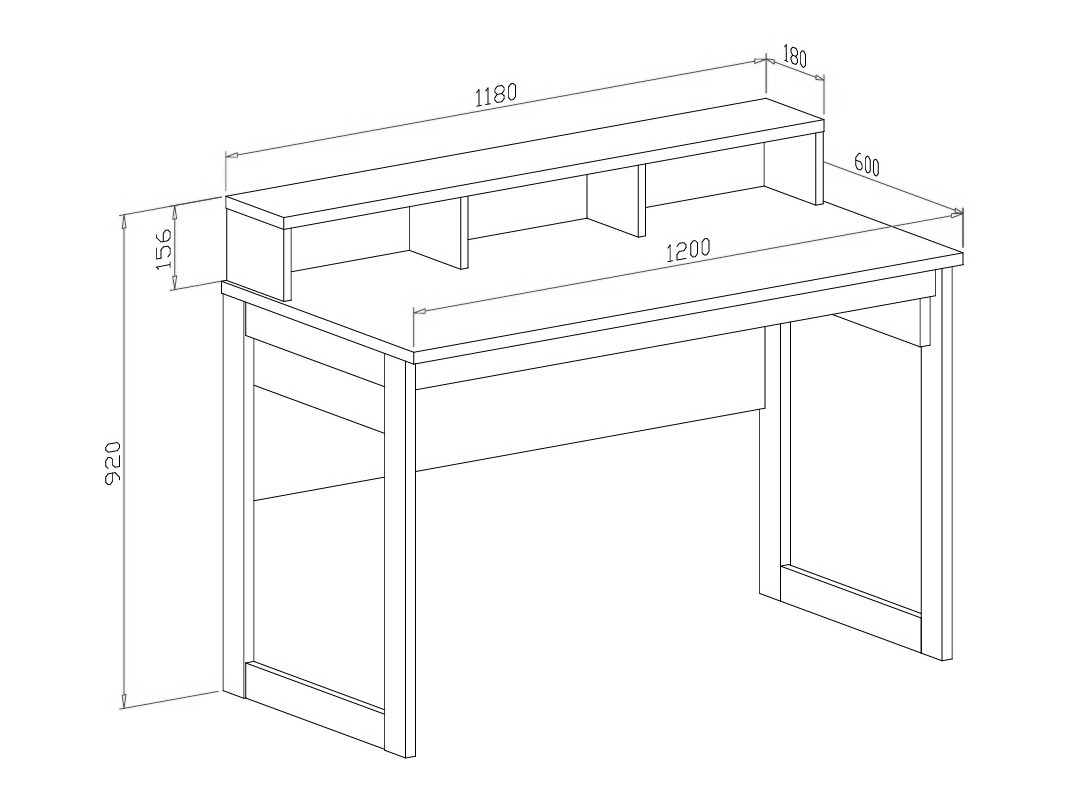 Conjunto para escritório em casa Fermaru 116 (Verde empoeirado + Carvalho)