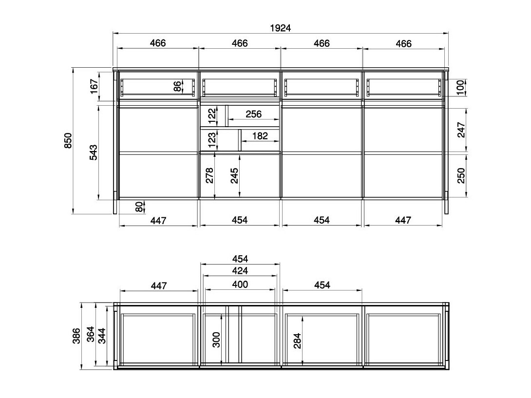 Conjunto para escritório em casa Fermaru 117 (Branco + Carvalho)