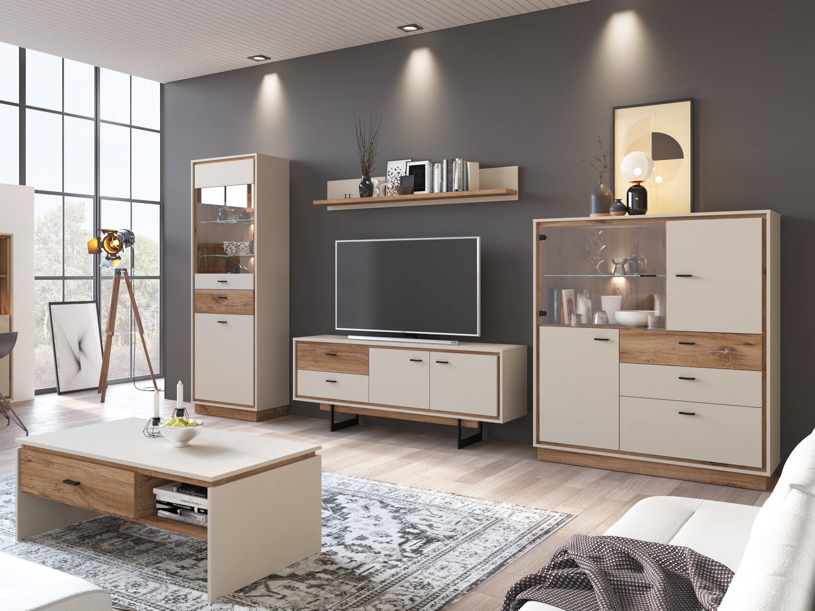 Estante de parede Marcalu 107