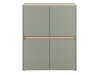 Aparador Elbsori 111 (Verde + Carvalho)