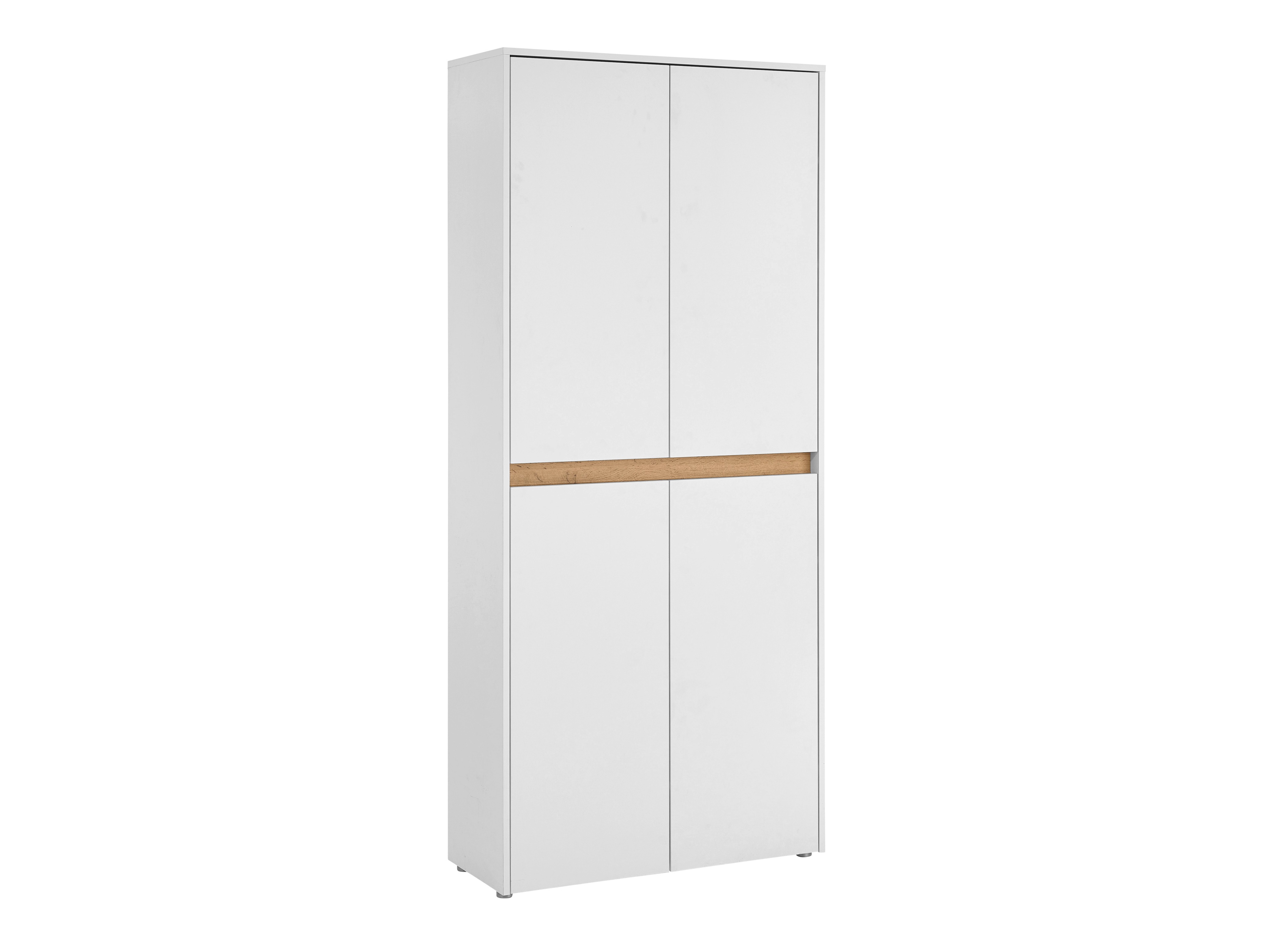 Estante Elbsori 174 (Branco + Carvalho wotan)