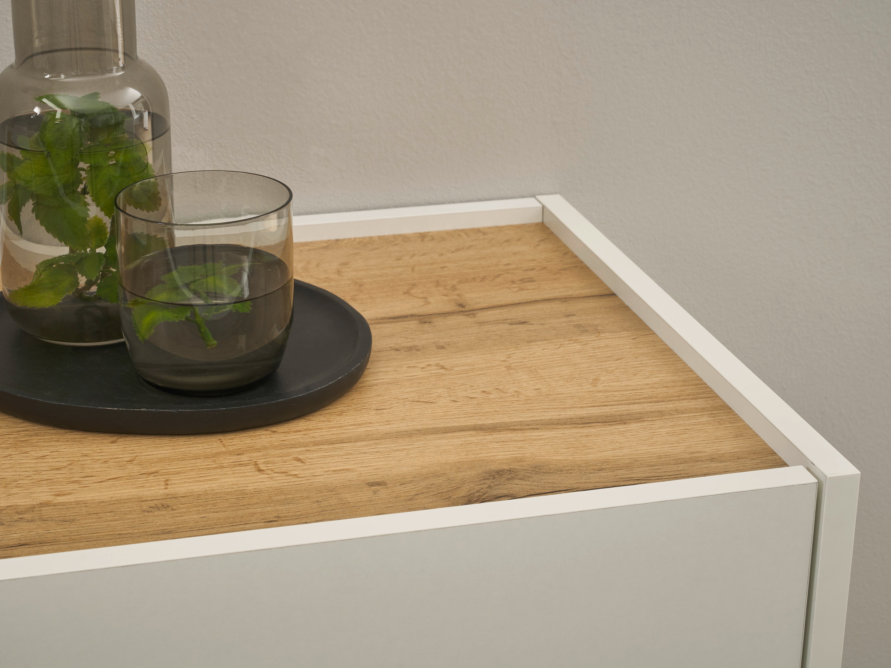 Sapateira Elbsori 173 (Branco + Carvalho wotan)