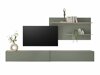 Conjunto para sala de estar Elbsori 120 (Verde + Carvalho)