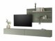 Conjunto para sala de estar Elbsori 120 (Verde + Carvalho)
