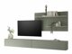 Conjunto para sala de estar Elbsori 120 (Verde + Carvalho)