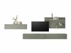 Conjunto para sala de estar Elbsori 121 (Verde + Carvalho)
