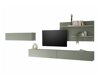 Conjunto para sala de estar Elbsori 121 (Verde + Carvalho)
