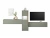Conjunto para sala de estar Elbsori 122 (Verde + Carvalho)