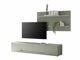Conjunto para sala de estar Elbsori 124 (Verde + Carvalho)