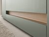 Conjunto para sala de estar Elbsori 127 (Verde + Carvalho)