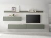 Conjunto para sala de estar Elbsori 142 (Verde + Carvalho)
