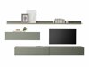 Conjunto para sala de estar Elbsori 142 (Verde + Carvalho)
