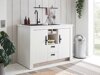 Armário modular com gaveta e portas Flora 100