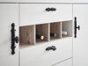 Armário modular com gaveta e portas Flora 101