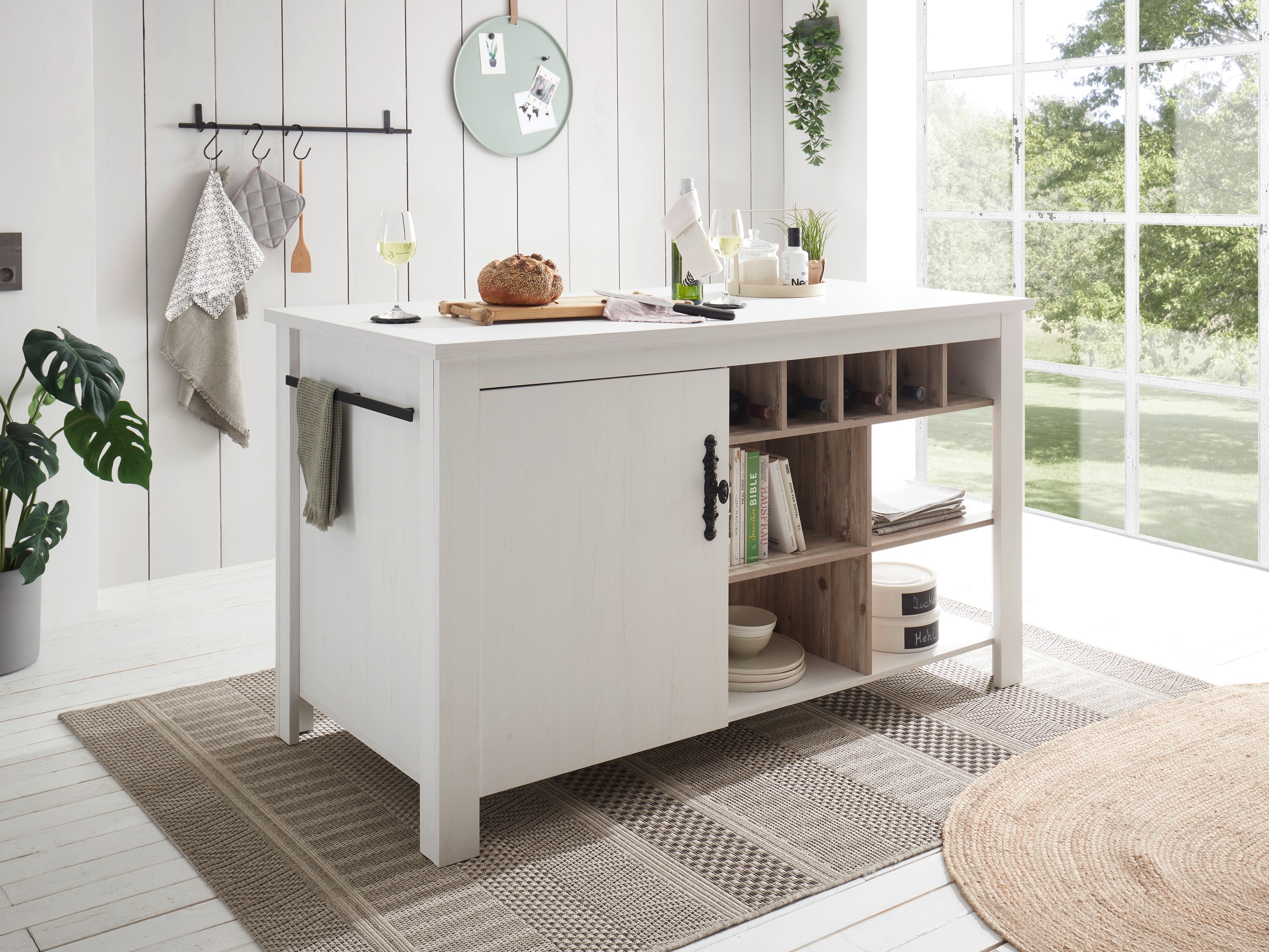 Ilha de cozinha Flora 102