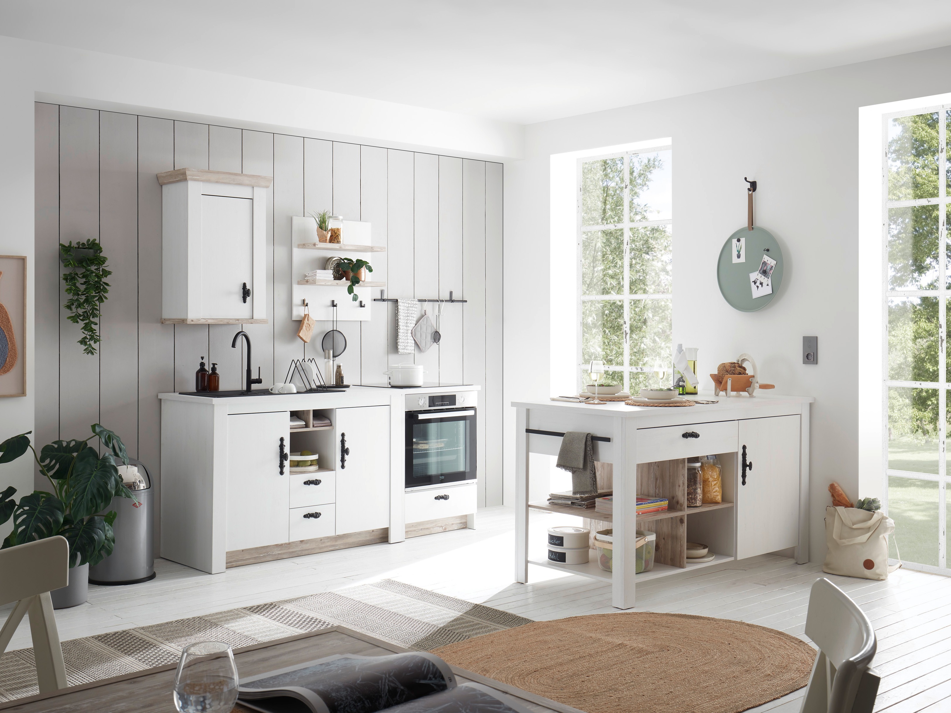 Ilha de cozinha Flora 102