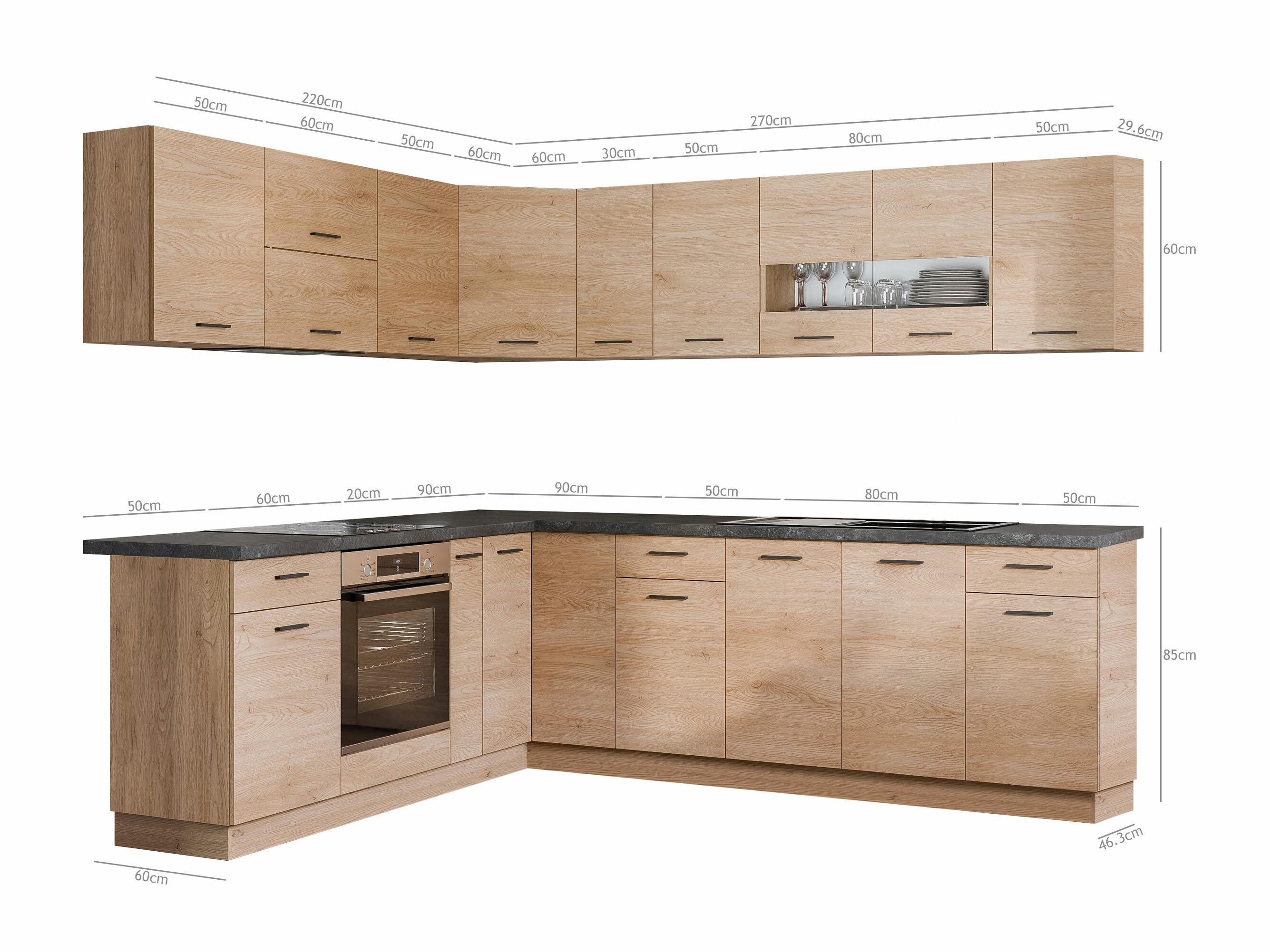 Conjunto de cozinha modular Ati Torro 132