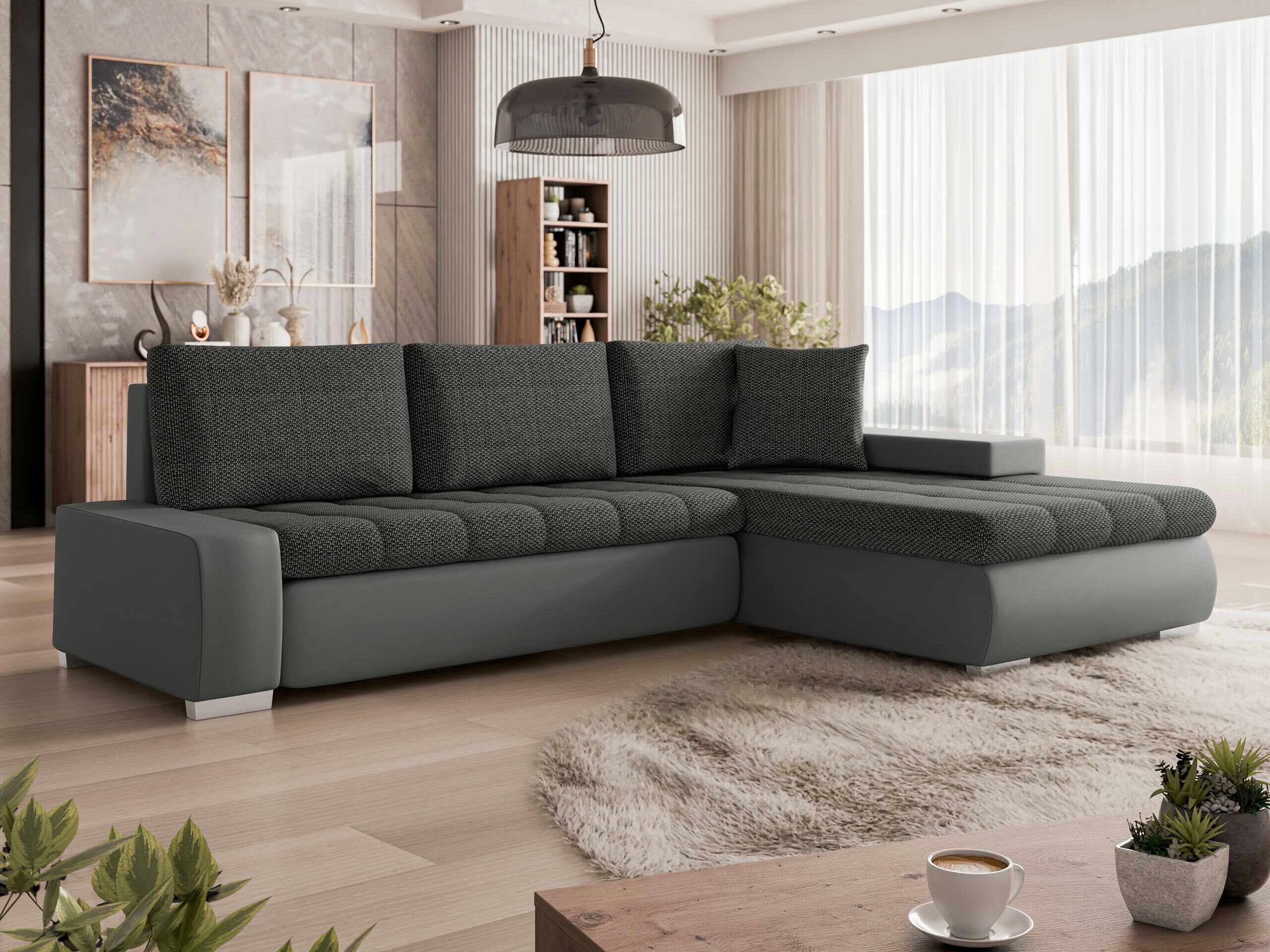 Sofá de canto Comfivo Nitor (Soft 029 + Majorka 03)