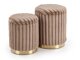 Conjunto de pufes Houston 2076 (Cappucino)