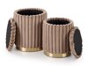 Conjunto de pufes Houston 2076 (Cappucino)